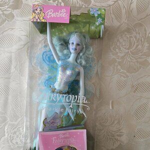 2003 BARBIE DOLL FAIRYTOPIA BLUE SPARKLE FAIRY.